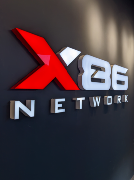 x86 network signage
